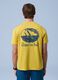Yellow ALTAVIA SAILING T-shirt in stretch cotton blend_3