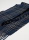 Checked Multicolour Scarf with Tassels_2