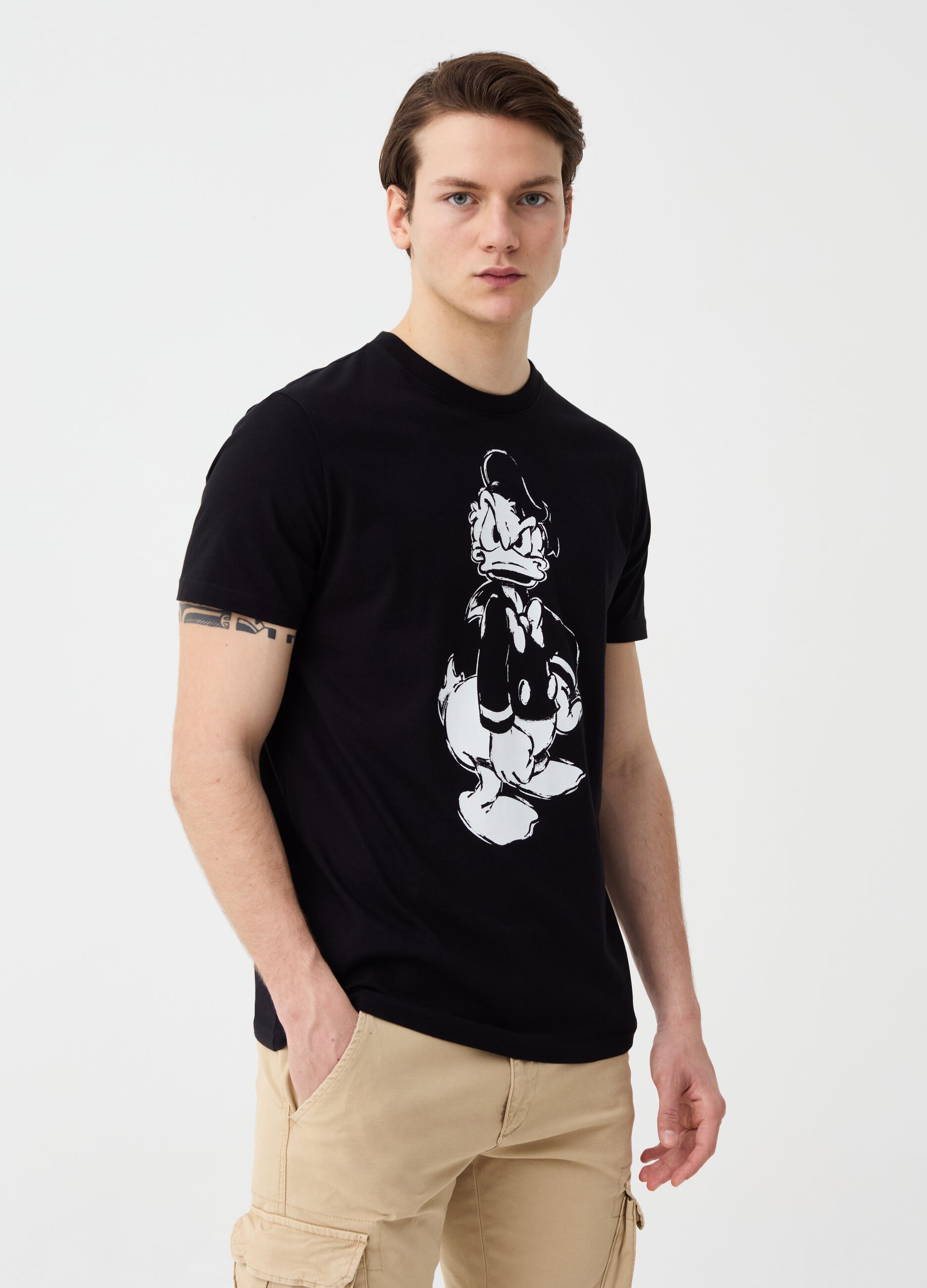 T-shirt with Donald Duck 90 print