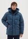 Petrol Blue The Iconic Puffer with Adjustable Hood_1