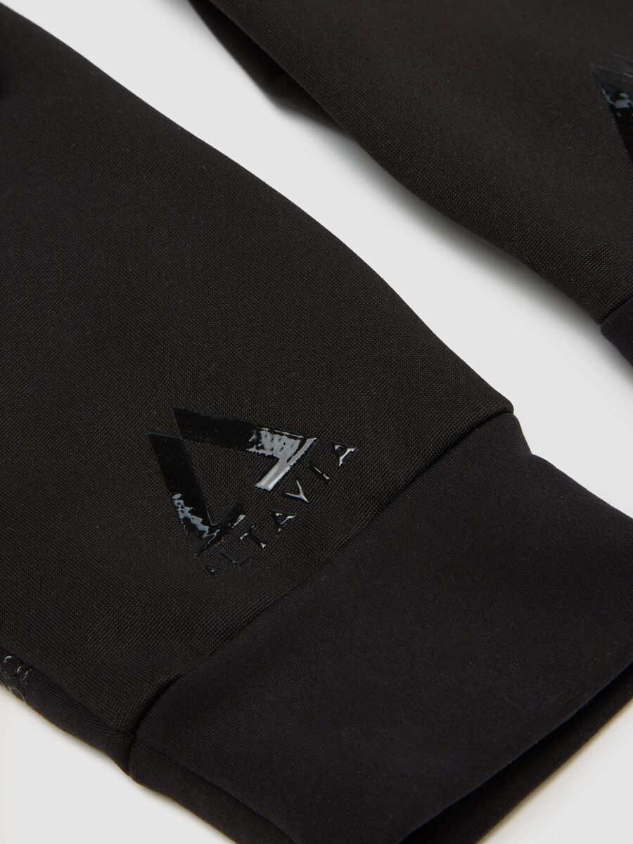Lightweight technical fabric gloves ALTAVIA WITH DEBORAH COMPAGNONI_1