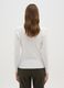 Λευκή μπλούζα με στρογγυλή λαιμόκοψη και μακριά μανίκια_2