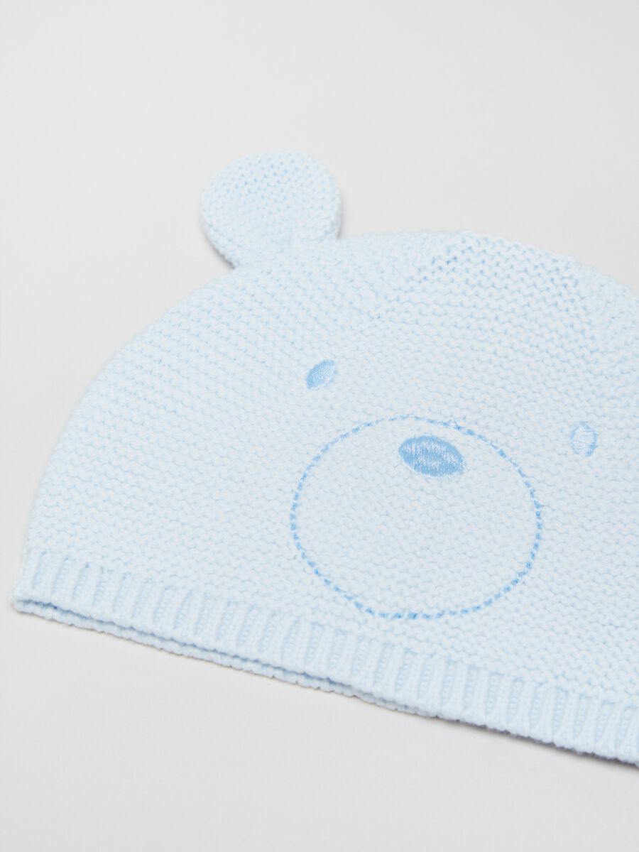 Cotton hat with ears_2