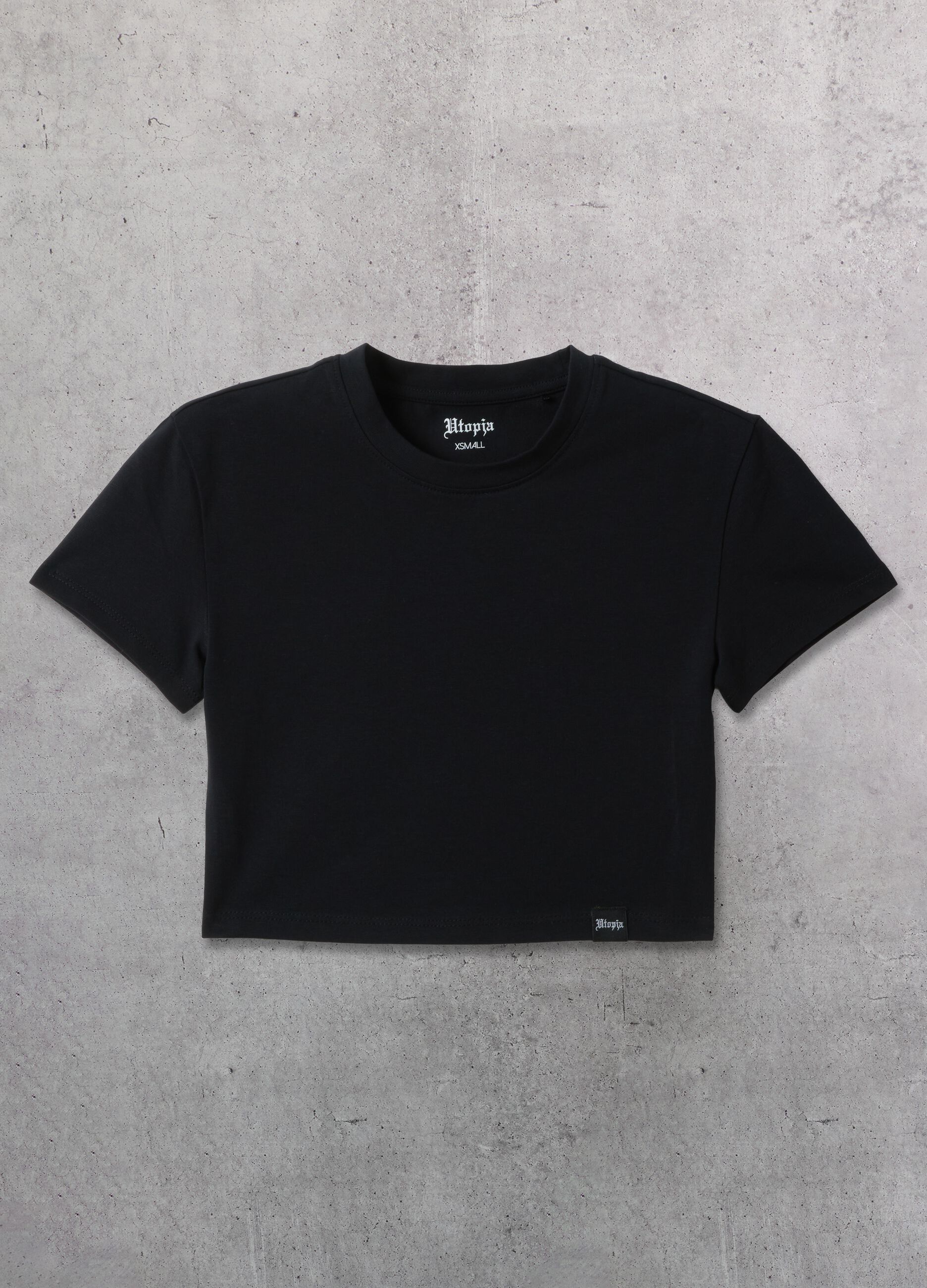 Black Crop T-shirt