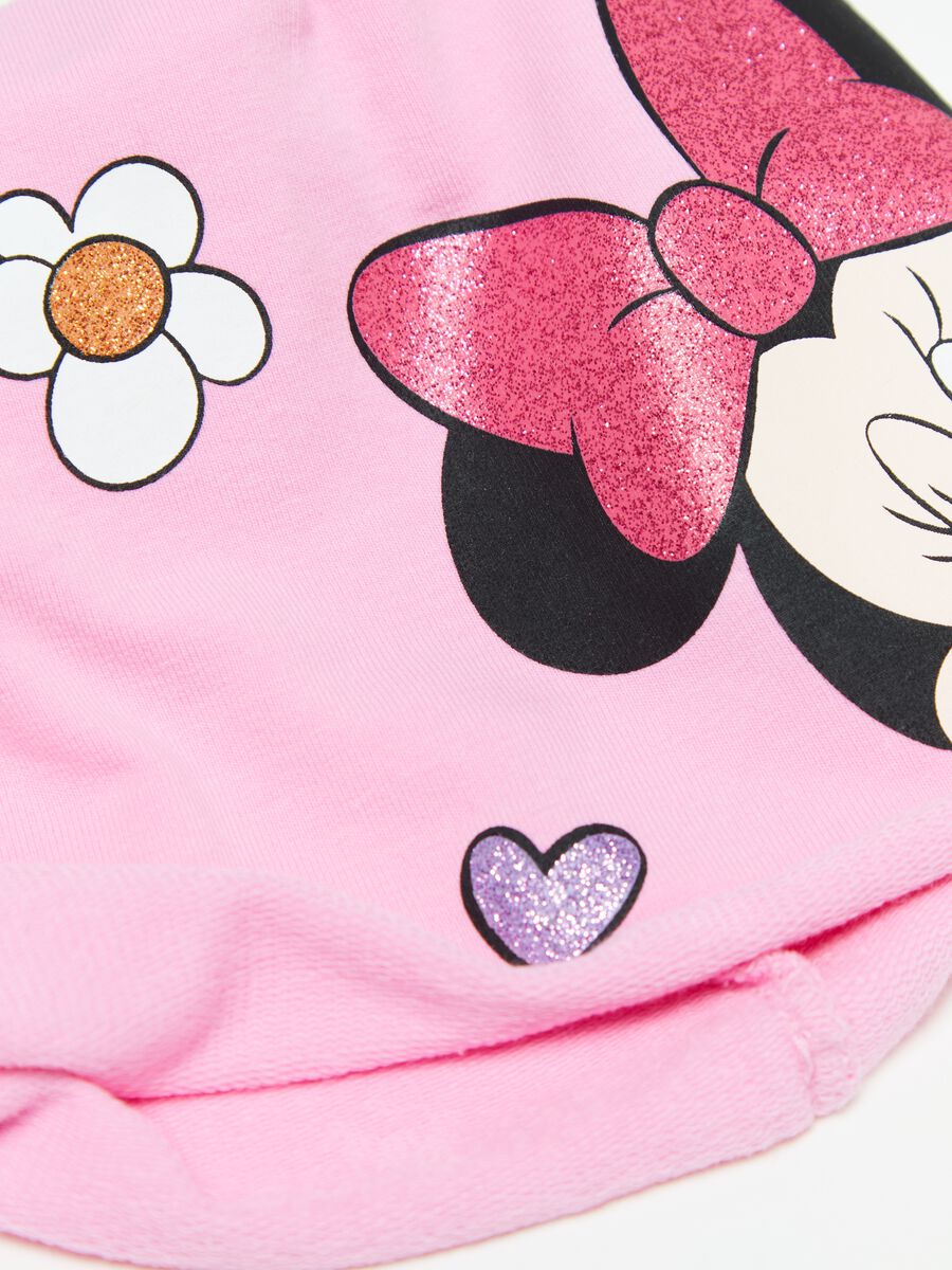 Organic cotton hat with Minnie Mouse print_1