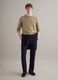 Beige sweater in pure cotton_0