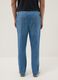 Regular fit azure stretch denim cotton jeans_2