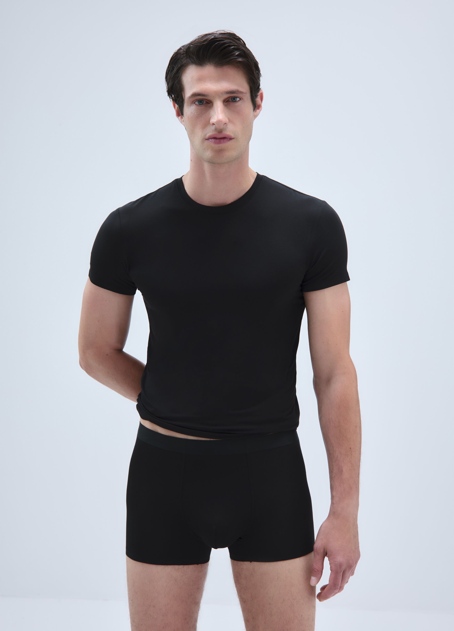 Black OVS Perform Stretch T-shirt