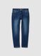 Boys' blue slim-fit stretch cotton jeans_3