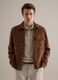Brown Genuine Leather Belt with Metal Buckle_3