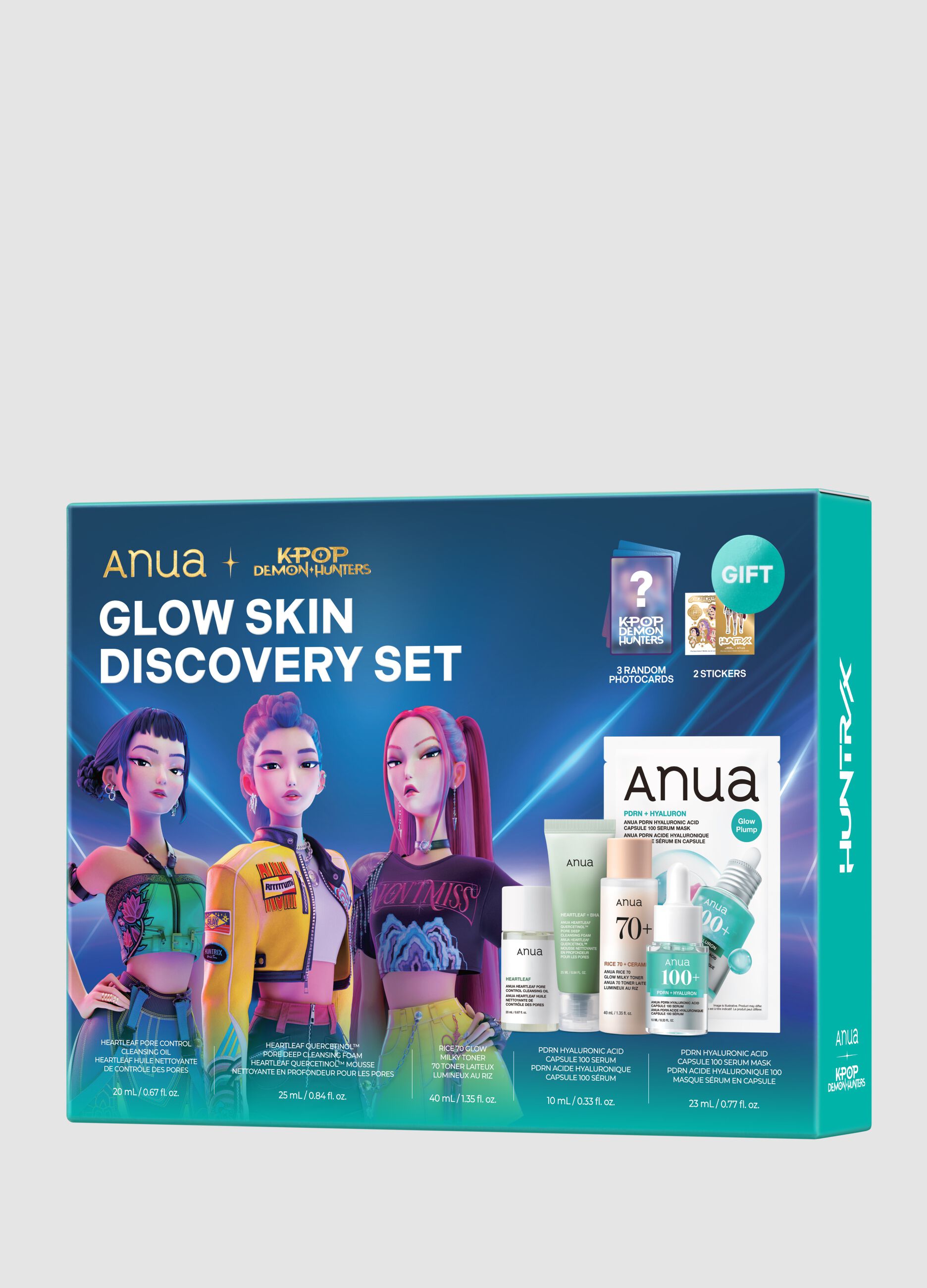 Glow Skin Discovery Set | Anua K-Pop Demon Hunters