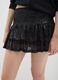 Black Sequin Mini Skirt_3