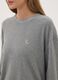 Pigiama grigio in jersey di viscosa elasticizzata regular fit_2