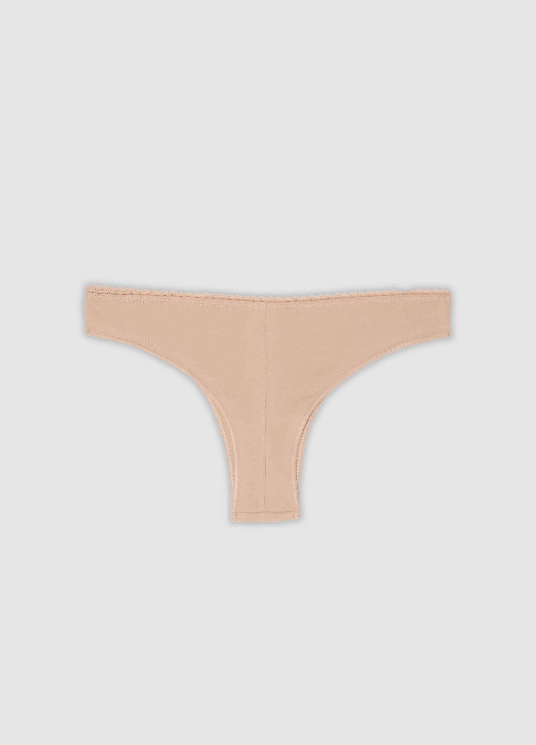 Three-pack of multicolour briefs in stretch organic cotton