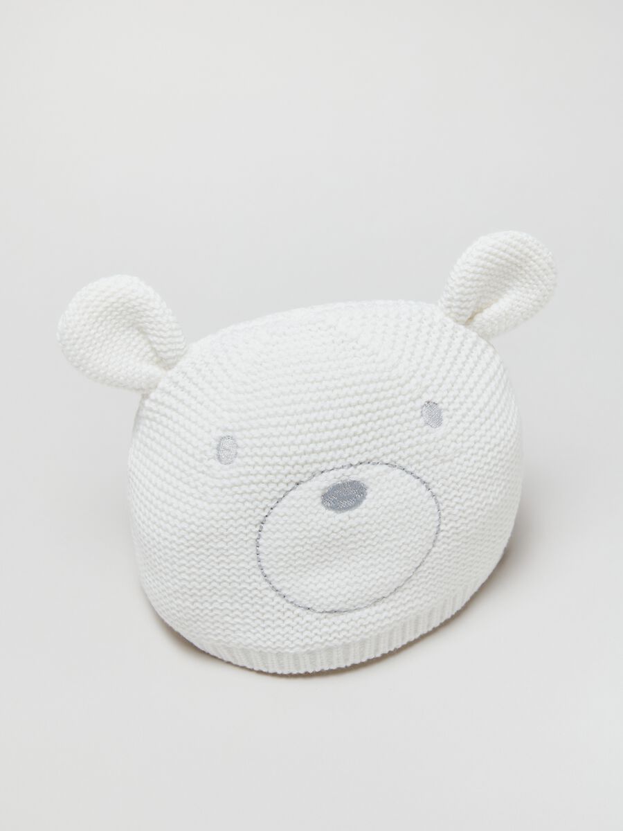 Cotton hat with ears_1