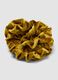 Scrunchie giallo effetto vellutato_1