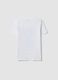 T-shirt bianca in puro cotone jersey e stampa cagnolino regular fit_5
