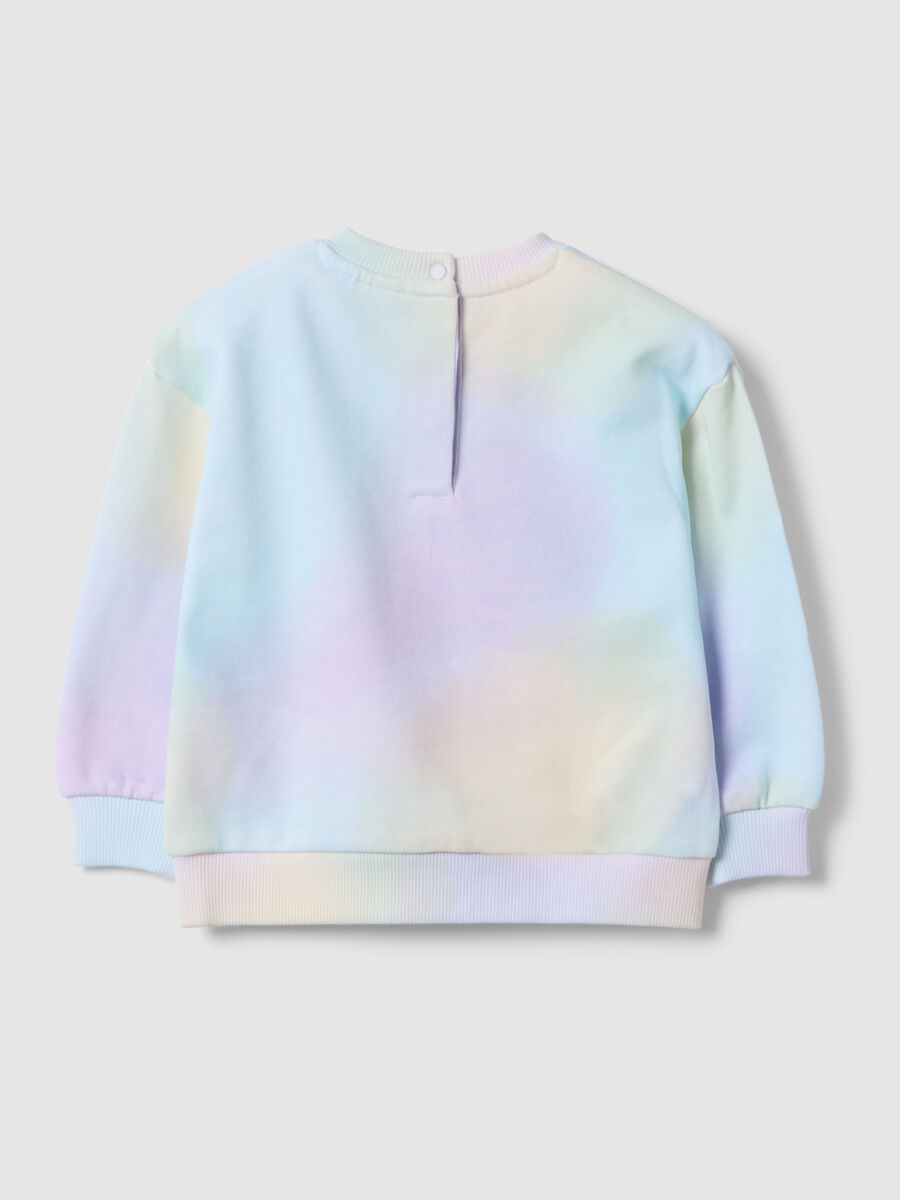 Sweatshirt multicolor de algod&atilde;o puro, ajuste regular para menina_1