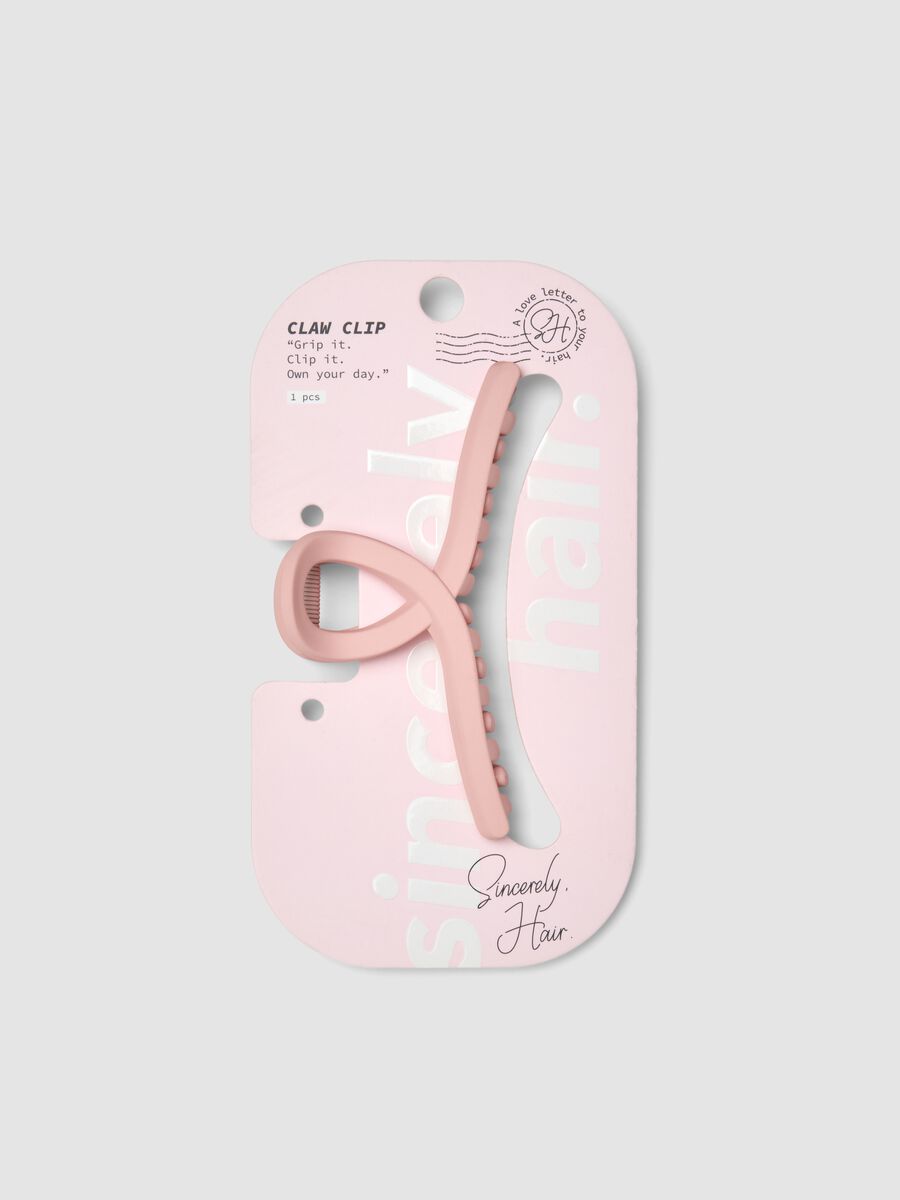 SINCERELY HAIR Pince griffe rose_0