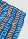 Multicolour geometric print swim shorts_5