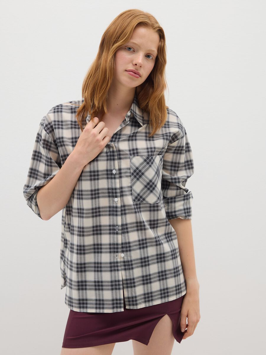 Women's Multicolour Pure Cotton Shirt_0