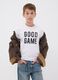 &Lambda;&epsilon;&upsilon;&kappa;ό T-shirt &alpha;&pi;ό 100% &omicron;&rho;&gamma;&alpha;&nu;&iota;&kappa;ό &beta;&alpha;&mu;&beta;ά&kappa;&iota; &mu;&epsilon; &sigma;&tau;ά&mu;&pi;&alpha; &laquo;Good Game&raquo; &gamma;&iota;&alpha; &alpha;&gamma;ό&rho;&iota;_1