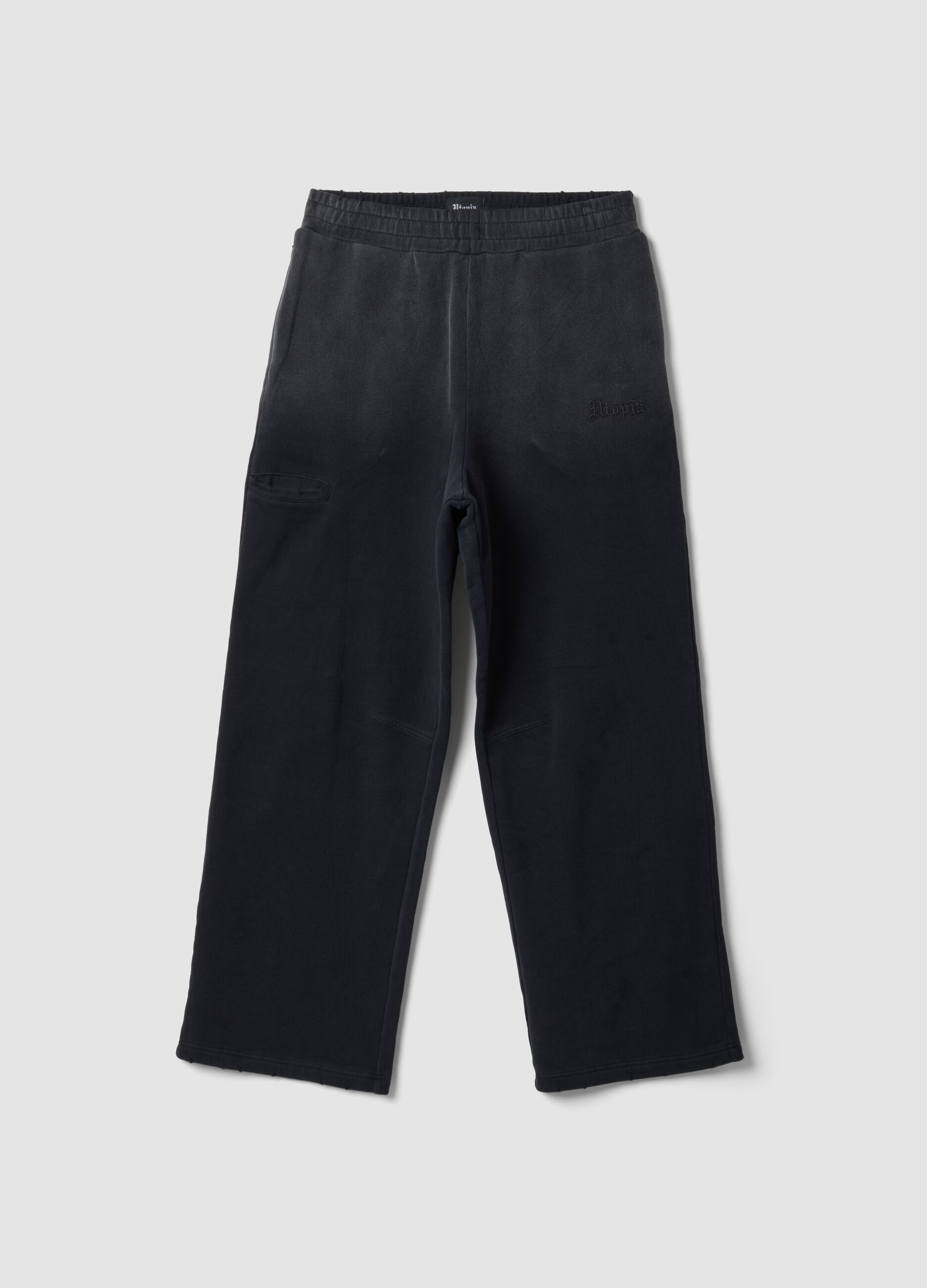 Sunfaded Black Sweatpants