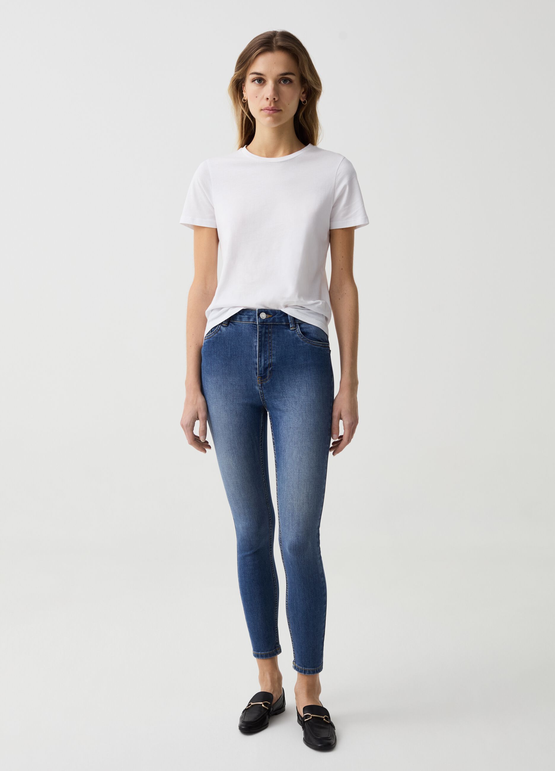 Jeans skinny fit cropped