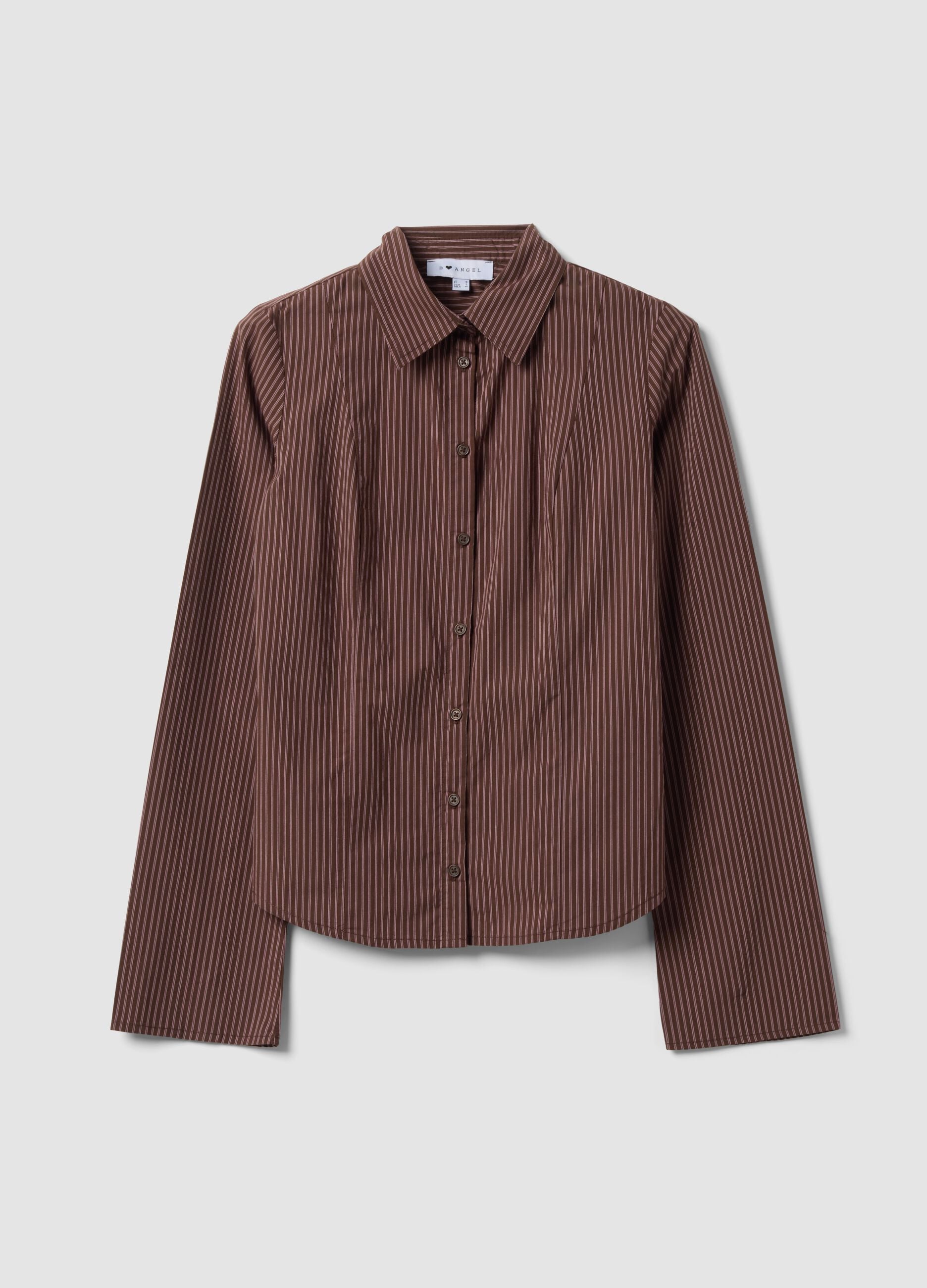 &Kappa;&alpha;&phi;έ &rho;&iota;&gamma;έ &pi;&omicron;&upsilon;&kappa;ά&mu;&iota;&sigma;&omicron; slim fit &alpha;&pi;ό &pi;&omicron;&pi;&lambda;ί&nu;&alpha; 100% &beta;&alpha;&mu;&beta;ά&kappa;&iota;