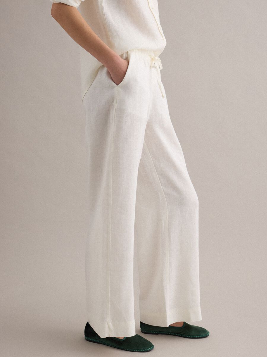 &Lambda;&epsilon;&upsilon;&kappa;ό &pi;&alpha;&nu;&tau;&epsilon;&lambda;ό&nu;&iota; &alpha;&pi;ό &kappa;&alpha;&theta;&alpha;&rho;ό &lambda;&iota;&nu;ό, ί&sigma;&iota;&alpha; &gamma;&rho;&alpha;&mu;&mu;ή, &mu;&epsilon; &kappa;&omicron;&rho;&delta;ό&nu;&iota;_3