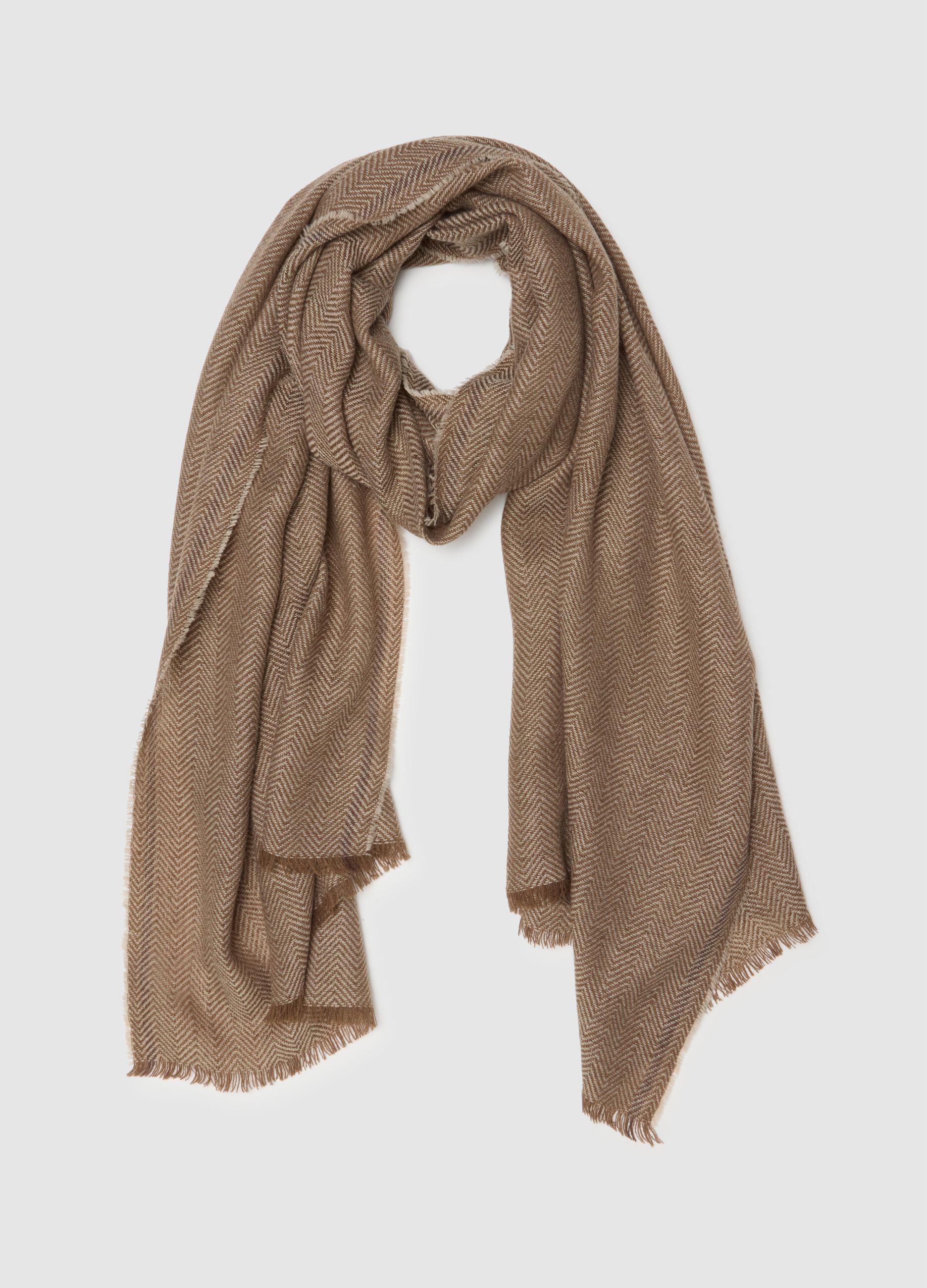 Brown Scarf