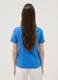 Blue short-sleeve organic cotton T-shirt_3