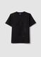 Schwarzes T-Shirt aus reinstem Baumwolle, Regular Fit, mit glitzerndem Mickey Mouse_4