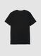 Two-pack of black crew-neck T-shirts in pure extra-fine cotton_6