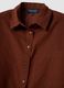 Brown pure cotton oversized shirt_1