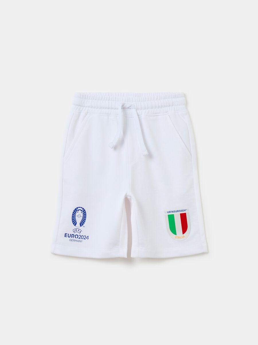 Bermuda shorts with UEFA Euro 2024 Italy print_0