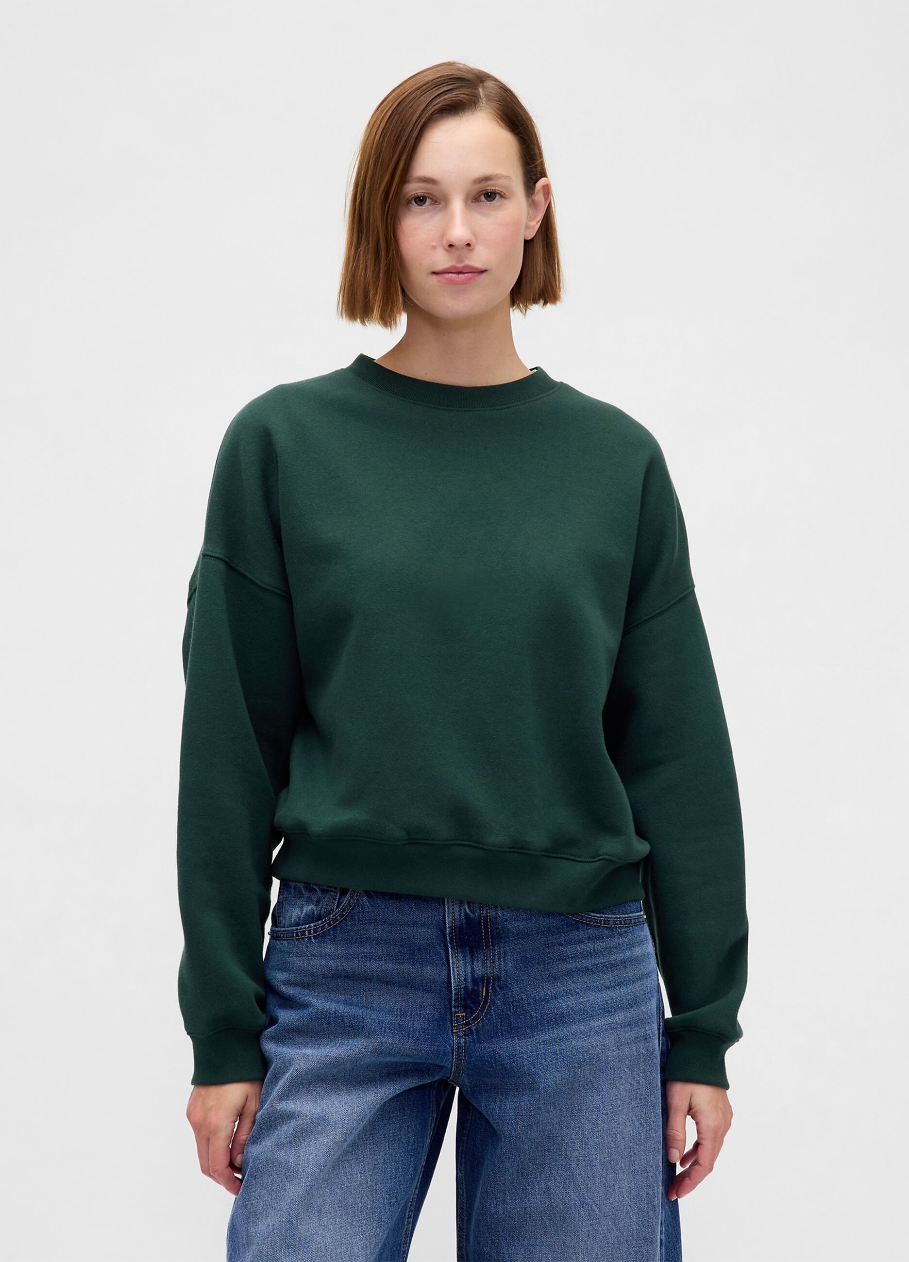Green Crewneck Sweatshirt