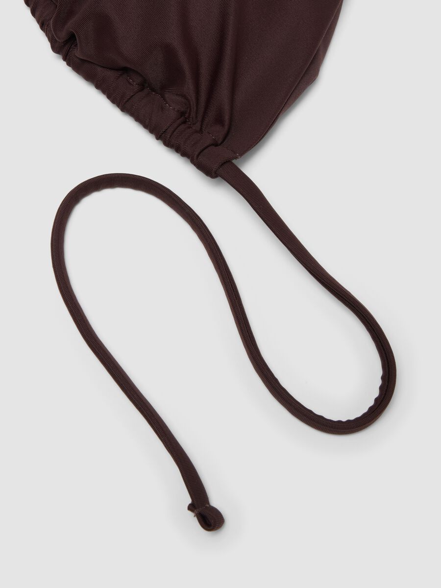 Braunes Triangel-Bikini-Top aus Stretchmaterial_5