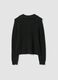Green ribbed viscose-blend top with collar_6