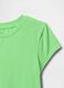 Green stretch cotton T-shirt_3