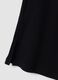 Black flared leggings in stretch cotton_4