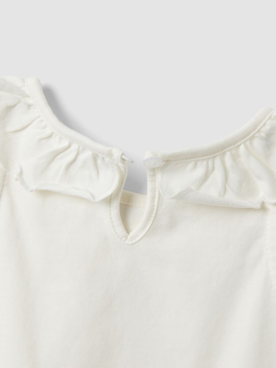 White organic cotton tank top with ruffle trim_2