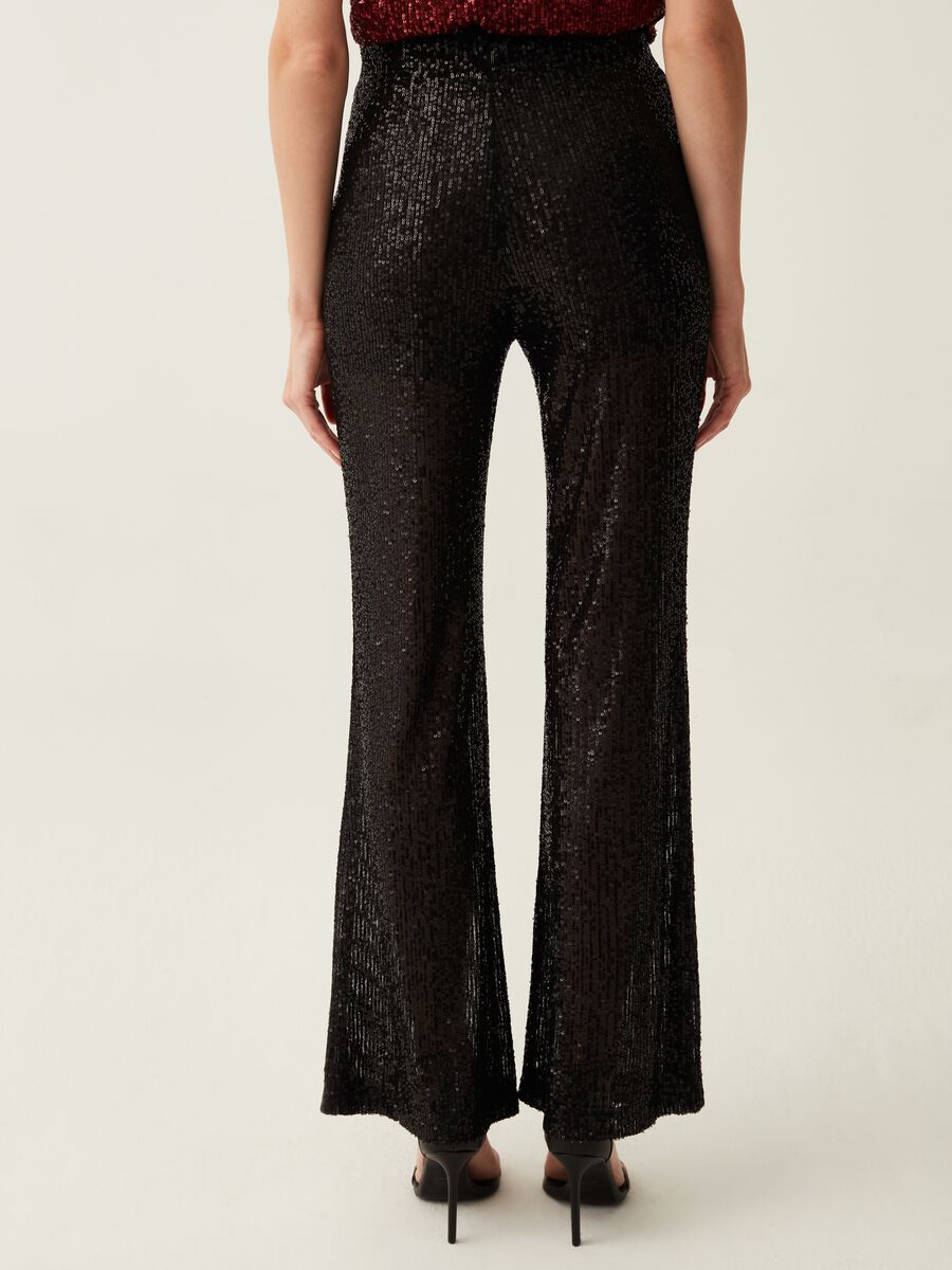 Palazzo trousers with sequins_2