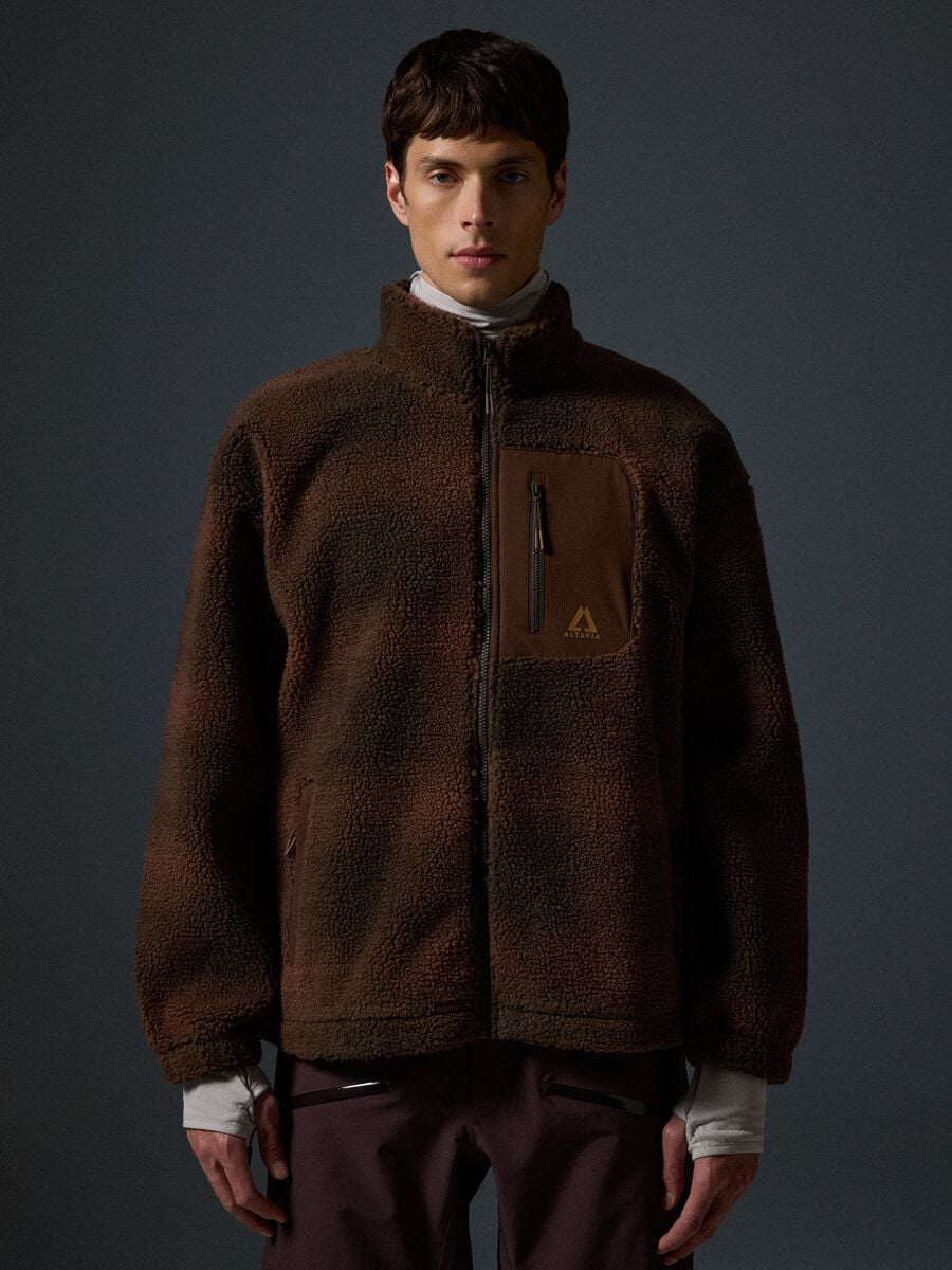 ALTAVIA WITH DEBORAH COMPAGNONI Sherpa Full-Zip Jacket_1