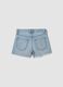 Hellblaue Denim-Shorts aus reiner Baumwolle f&uuml;r M&auml;dchen &ndash; Regular Fit_4