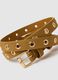 Brown belt with golden studs_1