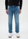 Slim fit blue denim jeans_1
