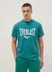 Green pure cotton T-shirt regular fit with Everlast logo_0