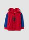 Felpa rossa con cappuccio in misto cotone a tema MARVEL Spider-Man_0