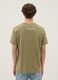 Gr&uuml;nes T-Shirt mit Print aus reiner Baumwolle, Regular Fit_2